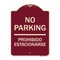 Signmission No Parking Prohibido Estacionarse Heavy-Gauge Aluminum Architectural Sign, 24" x 18", BU-1824-23674 A-DES-BU-1824-23674 - alternate 1